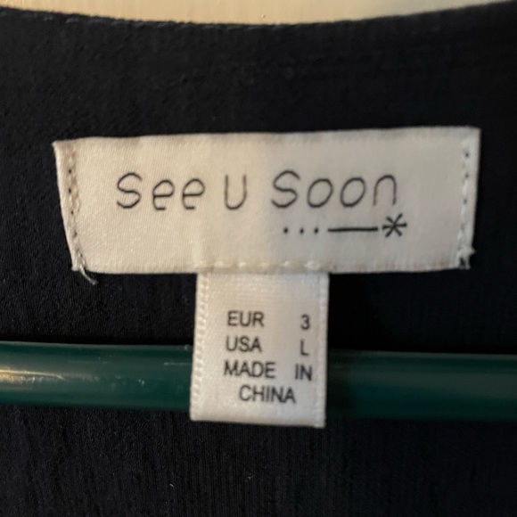 Navy all season dress - Picture 3 of 4